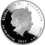 Australia 8 Dollars Year of the Snake 2013 KM# 1994 ELIZABETH II AUSTRALIA 5 OZ 999 SILVER 2013 8 DOLLARS IRB coin obverse