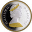 Canada Dollar Library of Parliament 2016 Proof KM# 2099 ELIZABETH II D G REGINA coin obverse