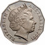Australia Fifty Cents Centenary of Federation - Northern Territory 2001 KM# 559 ELIZABETH II AUSTRALIA 2001 IRB coin obverse