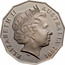 Australia Fifty Cents Centenary of Federation - Tasmania 2001 KM# 565 ELIZABETH II AUSTRALIA 2001 IRB coin obverse