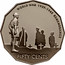 Australia Fifty Cents (World War II Remembrance) KM# 746 WORLD WAR 1939-1945 REMEMBRANCE FIFTY CENTS WP coin reverse