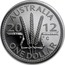 Australia One Dollar Australian Decimal Currency 2012 KM# 1732a AUSTRALIA 2012 K G ONE DOLLAR coin reverse
