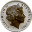 Australia One Dollar Kangaroo 2009 KM# 1083b ELIZABETH II AUSTRALIA 2009 IRB coin obverse