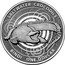 Australia One Dollar Saltwater Crocodile - Bindi 2013 KM# 2013 SALTWATER CROCODILE 1 OZ .999 AG BINDI - ONE DOLLAR coin reverse