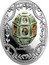 Niue 1 Dollar (15th Anniversary Egg) IMPERIAL FABERGÉ EGG coin reverse