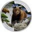 Niue 1 Dollar (Bear) BEAUTIFUL WILDLIFE BEAR 2015 coin reverse