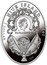 Niue 1 Dollar Blue Striped Enamel Egg 2021 mw Proof NIUE ISLAND MW ELIZABETH II 1 DOLLAR 2021 AG 999 coin obverse