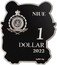 Niue 1 Dollar (Elizabeth II Tiger) NIUE PUBLIC SEAL OF NIUE ATUA NIUE TUKULAGI 1 DOLLAR 2022 AG 999 10G coin obverse