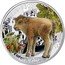 Niue 1 Dollar (European Bison) EUROPEAN-BISON FOREST BABIES coin reverse