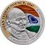 Niue 1 Dollar (Indian Independence) INDIAN INDEPENDENCE 1947 "MY LIFE IS MY MESSAGE" - MAHATMA GANDHI coin reverse