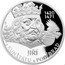 Niue 1 Dollar (King George of Podebrady) JIŘÍ Z KUNŠTÁTU A PODĚBRAD 1420 1471 JB coin reverse