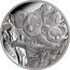 Niue One Dollar Koala 2022  Proof KOALA coin reverse