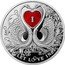 Niue 1 Dollar (Let Love In) LET LOVE IN coin reverse