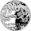Niue 1 Dollar (Mowgli & Kaa) MOWGLI AND KAA coin reverse