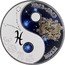 Niue 1 Dollar Pisces 2014  Proof 20.02-20.03 РЫБЫ coin reverse