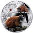 Niue 1 Dollar (Red Ruffed Lemur) ENDANGERED ANIMAL SPECIES RED RUFFED LEMUR coin reverse