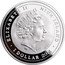 Niue 1 Dollar Rocking Horse 2014 mw Proof ELIZABETH II NIUE ISLAND IRB AG 925 1 DOLLAR 2014 coin obverse