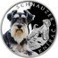 Niue 1 Dollar (Schnauzer) SCHNAUZER KNÍRAČ coin reverse