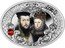 Niue 1 Dollar Sigismund II Augustus and Barbara Radziwill 2015  Proof ZYGMUNT AUGUST BARBARA RADZIWIŁŁÓWNA coin reverse