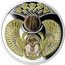 Niue 1 Dollar (Striped Scarabaeus)  coin reverse