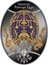 Niue 1 Dollar Tsarevich Egg 2021 mw Proof IMPERIAL FABERGE EGGS coin reverse