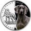 Niue 1 Dollar (Weimaraner) VÝMARSKÝ OHAŘ – WEIMARANER coin reverse