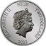 Niue Two Dollars Bambi & Butterfly 2022  Proof ELIZABETH II NIUE TWO DOLLARS IRB 2022 coin obverse