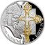 Niue 2 Dollars Charles IV 2022 CM Proof KORUNOVAČNÍ KŘÍŽ KAREL IV coin reverse