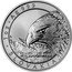 Niue 2 Dollars (Golden Eagle) 1 OZ AG 999 CM MD SLOVAKIA coin reverse