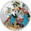 Niue Two Dollars Goofy 2022  Proof HOW TO FISH 1 OZ 999 FINE SILVER © DISNEY coin reverse