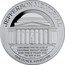 Niue 2 Dollars (Jefferson Memorial) JEFFERSON MEMORIAL I HAVE SWORN UPON THE ALTAR OF GOD ETERNAL HOSTILITY AGAINST EVERY FORM OF TYRANNY OVER THE MIND OF MAN EST.1943 ONE OUNCE .999 SILVER coin reverse