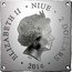 Niue 2 Dollars Lamb of God 2014  BU ELIZABETH II NIUE 2 DOLLARS 2014 IRB coin obverse