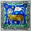 Niue 2 Dollars Lamb of God 2014  BU  coin reverse