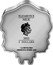 Niue 2 Dollars Monica Geller 2022  Proof ELIZABETH II NIUE IRB 2022 2 DOLLARS 1 OZ 999 FINE SILVER FRIENDS © & TM WBEI. (S 22) coin obverse