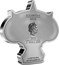 Niue 2 Dollars (Padme Amidala) ELIZABETH II NIUE IRB 2022 2 DOLLARS 1 OZ 999 FINE SILVER © & TM LUCASFILM LTD coin obverse