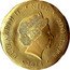 Niue 2 Dollars Saint Panteleimon 2014  Proof; gilded ELIZABETH II NIUE 2 DOLLARS IRB 2014 coin obverse