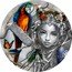 Niue Two Dollars Solstice 2022  LOVELL coin reverse
