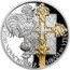 Niue 2 Dollars St. Vitus Cathedral 2022 CM Proof KORUNOVAČNÍ KŘÍŽ CHRÁM SV. VÍTA coin reverse