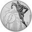 Niue Two Dollars The Flash. DC Comics 2022  Bullion 1 OZ 999 FINE SILVER THE FLASH TM © DC (S22) coin reverse