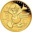 Niue 25 Dollars Donald Duck 2014  Proof DONALD DUCK 1/4 OZ 9999 GOLD ©DISNEY coin reverse