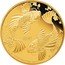 Niue 25 Dollars (Koi Fish) 錦鯉 1/4 OZ 999.9 FINE GOLD coin reverse