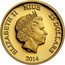 Niue 25 Dollars (Steamboat Willie) ELIZABETH II NIUE 25 DOLLARS IRB 2014 coin obverse