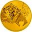 Niue 250 Dollars (Aquaman) TM 1 OZ 9999 FINE GOLD AQUAMAN TM © DC COMICS (S21) coin reverse