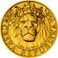 Niue 250 Dollars (Czech Lion) 5 OZ AU 999.9 ČESKÁ REPUBLIKA coin reverse
