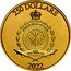 Niue 250 Dollars (IG-11) 250 DOLLARS PUBLIC SEAL OF NIUE ATUA NIUE TUKULAGI 2022 coin obverse
