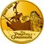 Niue 250 Dollars (Silent Mary) SILENT MARY DISNEY PIRATES OF THE CARIBBEAN 1 OZ 9999 FINE GOLD © DISNEY coin reverse