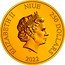 Niue 250 Dollars (The Flash) ELIZABETH II NIUE 250 DOLLARS IRB 2022 coin obverse