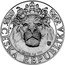 Niue 400 Dollars Czech Lion 2022 CM Proof 5000G AG 999 ČESKÁ REPUBLIKA coin reverse