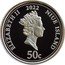 Niue 50 Cents (Year of the Tiger) ELIZABETH II 2022 NIUE ISLAND 50 C coin obverse