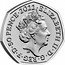 UK 50 Pence (25th Anniversary of Harry Potter Magic) ELIZABETH II D G REG F D 50 PENCE 2022 J.C coin obverse
